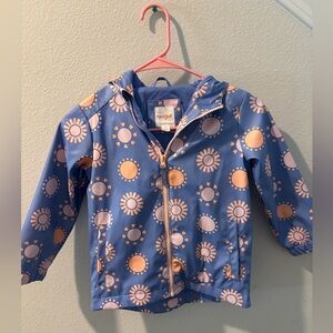 Cat & Jack Blue and Pink Sun Pattern Rain coat Jacket